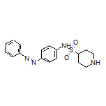 N-[4-(Phenyldiazenyl)phenyl]piperidine-4-sulfonamide