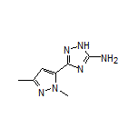 5-Amino-3-(1,3-dimethyl-5-pyrazolyl)-1H-1,2,4-triazole