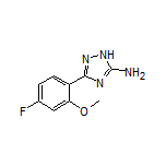 5-Amino-3-(4-fluoro-2-methoxyphenyl)-1H-1,2,4-triazole