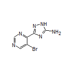 5-Amino-3-(5-bromo-4-pyrimidinyl)-1H-1,2,4-triazole