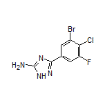 5-Amino-3-(3-bromo-4-chloro-5-fluorophenyl)-1H-1,2,4-triazole