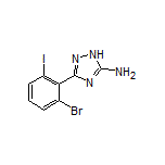 5-Amino-3-(2-bromo-6-iodophenyl)-1H-1,2,4-triazole