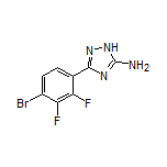 5-Amino-3-(4-bromo-2,3-difluorophenyl)-1H-1,2,4-triazole