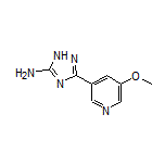 5-Amino-3-(5-methoxy-3-pyridyl)-1H-1,2,4-triazole