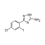 5-Amino-3-(4-chloro-2-iodophenyl)-1H-1,2,4-triazole