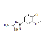 5-Amino-3-(4-chloro-3-methoxyphenyl)-1H-1,2,4-triazole