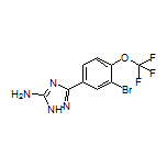 5-Amino-3-[3-bromo-4-(trifluoromethoxy)phenyl]-1H-1,2,4-triazole