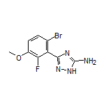 5-Amino-3-(6-bromo-2-fluoro-3-methoxyphenyl)-1H-1,2,4-triazole