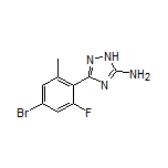 5-Amino-3-(4-bromo-2-fluoro-6-methylphenyl)-1H-1,2,4-triazole