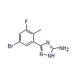 5-Amino-3-(5-bromo-3-fluoro-2-methylphenyl)-1H-1,2,4-triazole