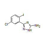 5-Amino-3-(5-chloro-2-iodophenyl)-1H-1,2,4-triazole