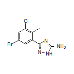 5-Amino-3-(5-bromo-3-chloro-2-methylphenyl)-1H-1,2,4-triazole