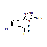 5-Amino-3-[4-chloro-2-(trifluoromethyl)phenyl]-1H-1,2,4-triazole