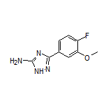 5-Amino-3-(4-fluoro-3-methoxyphenyl)-1H-1,2,4-triazole