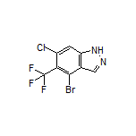 4-Bromo-6-chloro-5-(trifluoromethyl)-1H-indazole