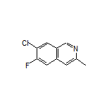 7-Chloro-6-fluoro-3-methylisoquinoline