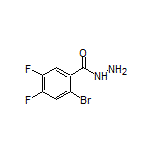 2-Bromo-4,5-difluorobenzohydrazide