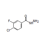 4-Chloro-3-fluorobenzohydrazide