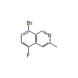 8-Bromo-5-fluoro-3-methylisoquinoline