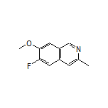 6-Fluoro-7-methoxy-3-methylisoquinoline