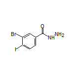 3-Bromo-4-iodobenzohydrazide