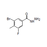 3-Bromo-5-fluoro-4-methylbenzohydrazide