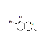 7-Bromo-8-chloro-3-methylisoquinoline