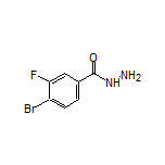 4-Bromo-3-fluorobenzohydrazide