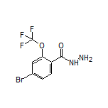 4-Bromo-2-(trifluoromethoxy)benzohydrazide