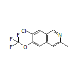 7-Chloro-3-methyl-6-(trifluoromethoxy)isoquinoline