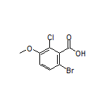 6-Bromo-2-chloro-3-methoxybenzoic Acid