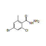 4-Bromo-2-chloro-6-methylbenzohydrazide