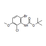 6-Bromo-2-chloro-N-Boc-3-methoxyaniline