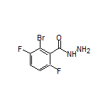 2-Bromo-3,6-difluorobenzohydrazide