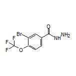 3-Bromo-4-(trifluoromethoxy)benzohydrazide