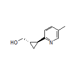 [(1S,2S)-2-(5-Methyl-2-pyridyl)cyclopropyl]methanol