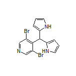 3,5-Dibromo-4-[di(2-pyrrolyl)methyl]pyridine