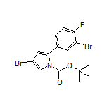 4-Bromo-2-(3-bromo-4-fluorophenyl)-1-Boc-1H-pyrrole