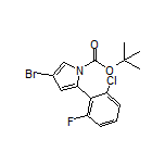 4-Bromo-1-Boc-2-(2-chloro-6-fluorophenyl)-1H-pyrrole