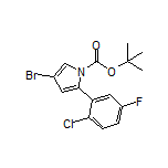 4-Bromo-1-Boc-2-(2-chloro-5-fluorophenyl)-1H-pyrrole