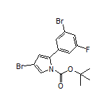 4-Bromo-2-(3-bromo-5-fluorophenyl)-1-Boc-1H-pyrrole