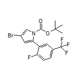 4-Bromo-1-Boc-2-[2-fluoro-5-(trifluoromethyl)phenyl]-1H-pyrrole