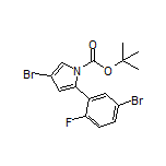 4-Bromo-2-(5-bromo-2-fluorophenyl)-1-Boc-1H-pyrrole