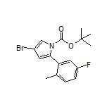 4-Bromo-1-Boc-2-(5-fluoro-2-methylphenyl)-1H-pyrrole