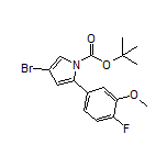 4-Bromo-1-Boc-2-(4-fluoro-3-methoxyphenyl)-1H-pyrrole