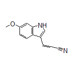 3-(6-Methoxy-3-indolyl)acrylonitrile