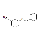 3-(Benzyloxy)cyclohexanecarbonitrile