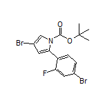 4-Bromo-2-(4-bromo-2-fluorophenyl)-1-Boc-1H-pyrrole