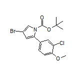 4-Bromo-1-Boc-2-(3-chloro-4-methoxyphenyl)-1H-pyrrole