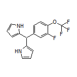 2,2’-[[3-Fluoro-4-(trifluoromethoxy)phenyl]methylene]bis(1H-pyrrole)